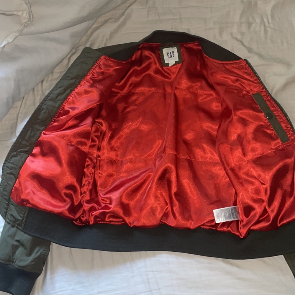 Green Gap Bomber Jacket - Picture 2 of 5